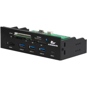 Controlador de refrigeración KingWin Negro_1