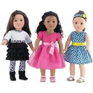 Emily Rose Ropa de muñeca de 18.0 in Calzado de muñeca_3