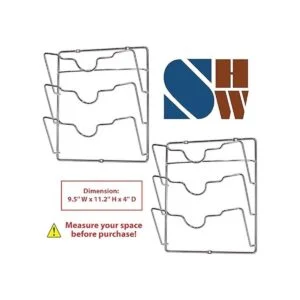 Simple Houseware 2 organizadores para pared o puerta_2