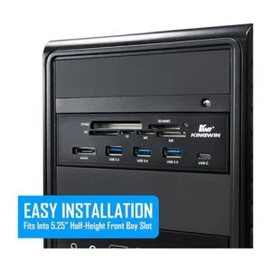 Controlador de refrigeración KingWin Negro_2