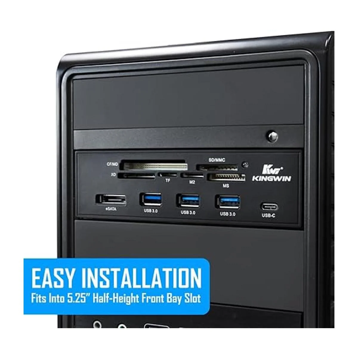 Controlador de refrigeración KingWin Negro_2