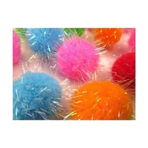 TODO en uno varios colores purpurina pompones para_2