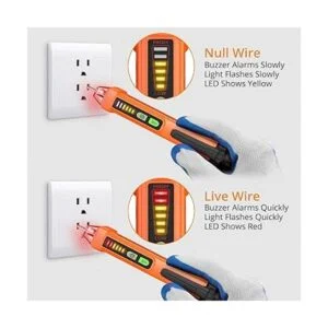 Neoteck Bolígrafo probador de voltaje de CA sin contacto_3