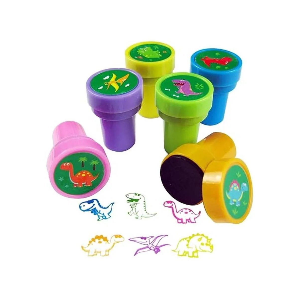 Tiny Mills 24 sellos de dinosaurio para niños sellos_2