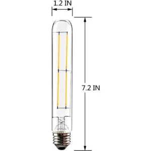 Leadleds Edison Foco regulable con filamento LED largo_3