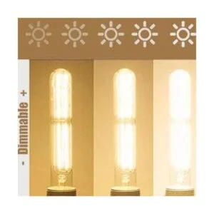 Leadleds Edison Foco regulable con filamento LED largo_4