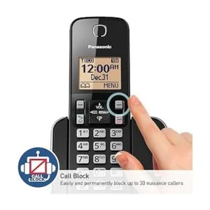 Panasonic KXTGC350B Teléfono inalámbrico con mecanismo de_3