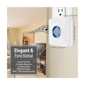 Fosmon Wavelink 51007HOM Timbre inalámbrico para puerta_3