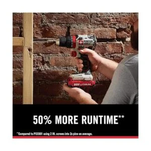 PORTERCABLE PCCK607LB Taladro destornillador inalámbrico_4