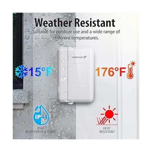 Fosmon Wavelink 51007HOM Timbre inalámbrico para puerta_5