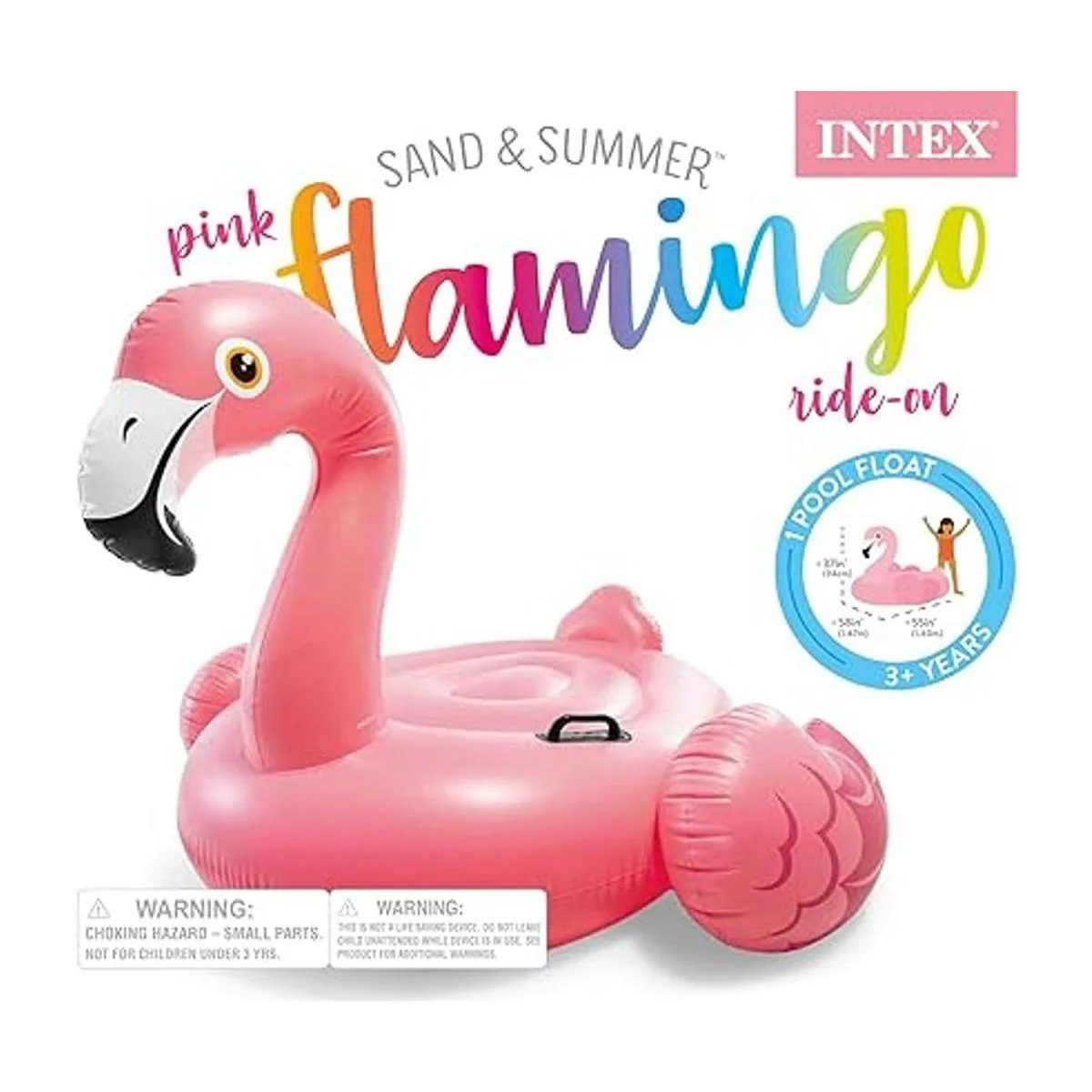 Juego inflable para montar Flamenco Intex 56 x 54 x 38_3