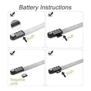 Delgada Buscador de ángulo digital 20 pulgadas19.685 in_4