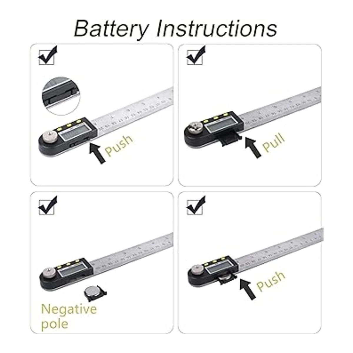 Delgada Buscador de ángulo digital 20 pulgadas19.685 in_4