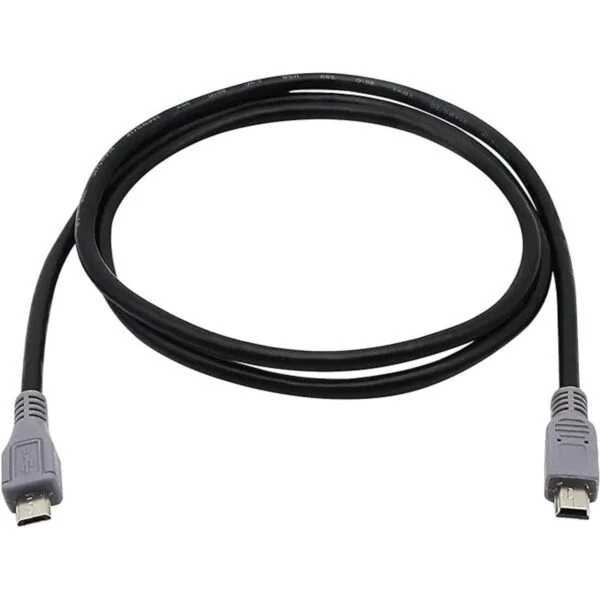 CERRXIAN Cable USB OTG tipo micro macho a mini macho