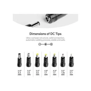 HKY Adaptador de corriente universal de 9 V con 7_4