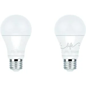GE Lighting 44298 C A19 juego de 2 focos de luz led Life_3