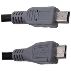 CERRXIAN Cable USB OTG tipo micro macho a mini macho