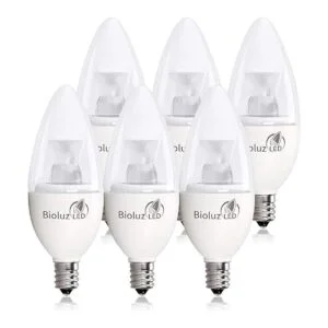 Paquete de 6 bombillas de candelabro de 40 W 5 W_1