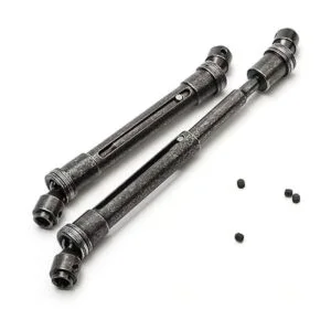 2pcs RC coche 110 Eje De Transmisión Dogbone Metal acero_4