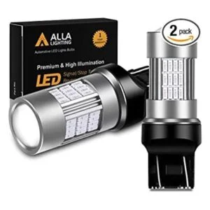 Alla Lighting T20 7440 7443 Bombillas LED rojas_1