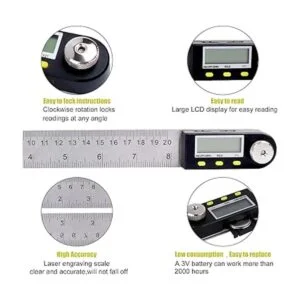 Delgada Buscador de ángulo digital 20 pulgadas19.685 in_6