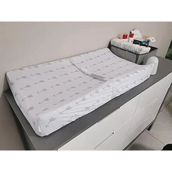 Funda para cambiador de bebé 4 unidades de algodón puro_5