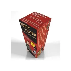 Potty Texter Soporte para teléfono móvil de baño manos_3