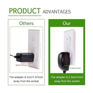 AIBOO Kit de luces LED para debajo del gabinete de 12 V_4