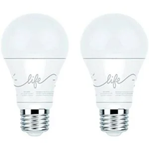 GE Lighting 44298 C A19 juego de 2 focos de luz led Life_1