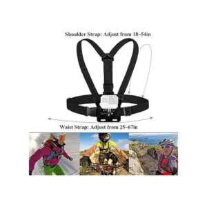 ASOCEA Arnés de montaje en pecho para cámara de acción con_2