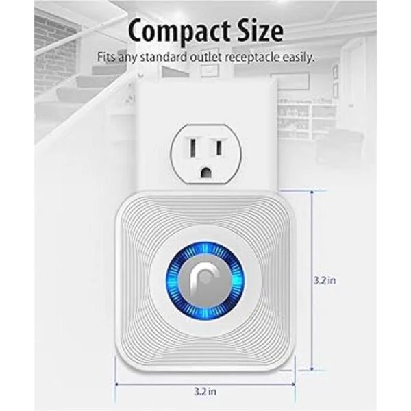 Fosmon Wavelink 51007HOM Timbre inalámbrico para puerta_6