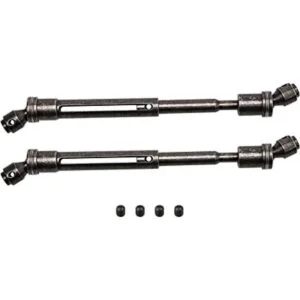 2pcs RC coche 110 Eje De Transmisión Dogbone Metal acero_1