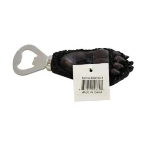 Pine Ridge Abrebotellas de cerveza negro oso pata agarre