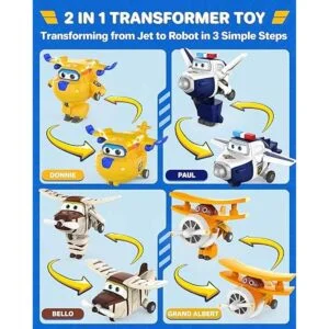 Pauqete para colecciionistas de Super Wings TransformaBots_5