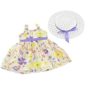 Emily Rose Ropa de muñeca de 18.0 in Precioso vestido