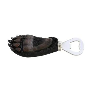 Pine Ridge Abrebotellas de cerveza negro oso pata agarre