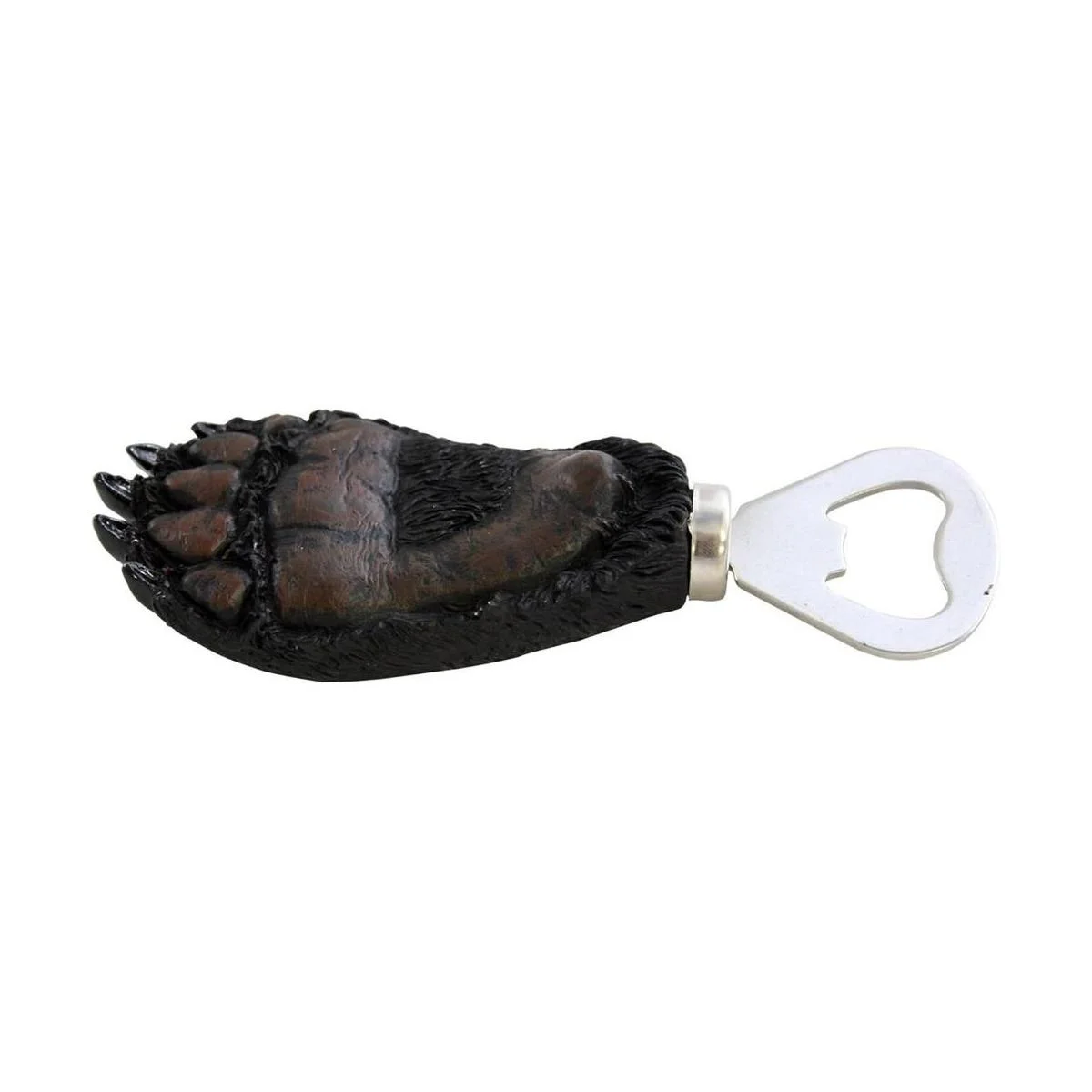 Pine Ridge Abrebotellas de cerveza negro oso pata agarre