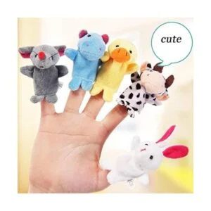 Juego de 22 piezas de juguetes de marioneta de animales de_6