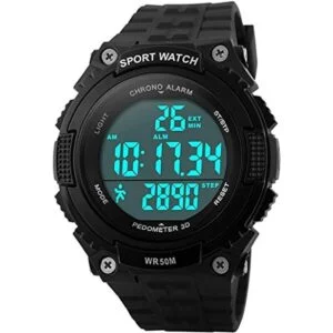 Gosasa Sports Waterproof Digital Fitness Watch Pedometer
