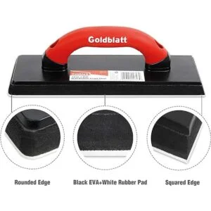 Goldblatt Flotador de goma de goma de 12 x 4 pulgadas con_3