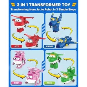 Pauqete para colecciionistas de Super Wings TransformaBots_2