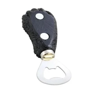 Pine Ridge Abrebotellas de cerveza negro oso pata agarre