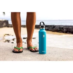 Hydro Flask Botella de boca estándar con tapa flexible_3