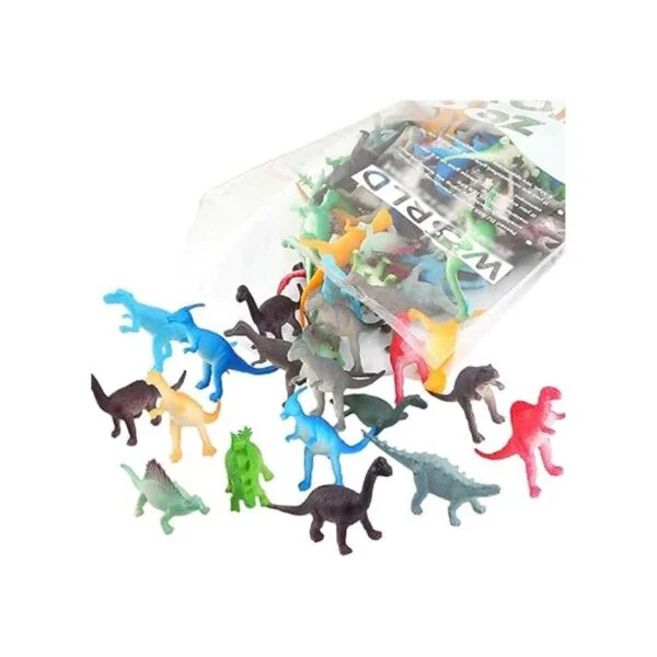 Juego de 82 piezas de mini dinosaurio para suministros de_4