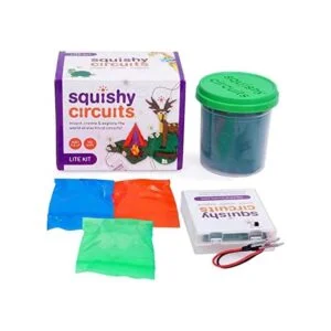 Squishy Circuits Kit de circuito eléctrico para niños de 8_1