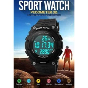 Gosasa Sports Waterproof Digital Fitness Watch Pedometer