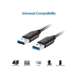 Rankie Cable USB 3.0 tipo A a tipo A 1 paquete de 6 pies_5