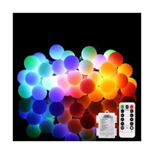 ALOVECO Cadena de luces LED de 18 pies 50 luces LED_1