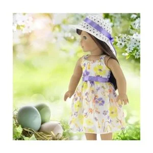 Emily Rose Ropa de muñeca de 18.0 in Precioso vestido