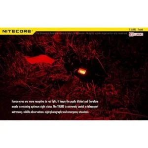 Nitecore THUMB llavero con luz roja y blanca recargable_2